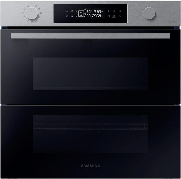 SAMSUNG Four encastrable pyrolyse NV7B45305AS dual cook flex,76 litres, wifi [Classe énergétique A+]