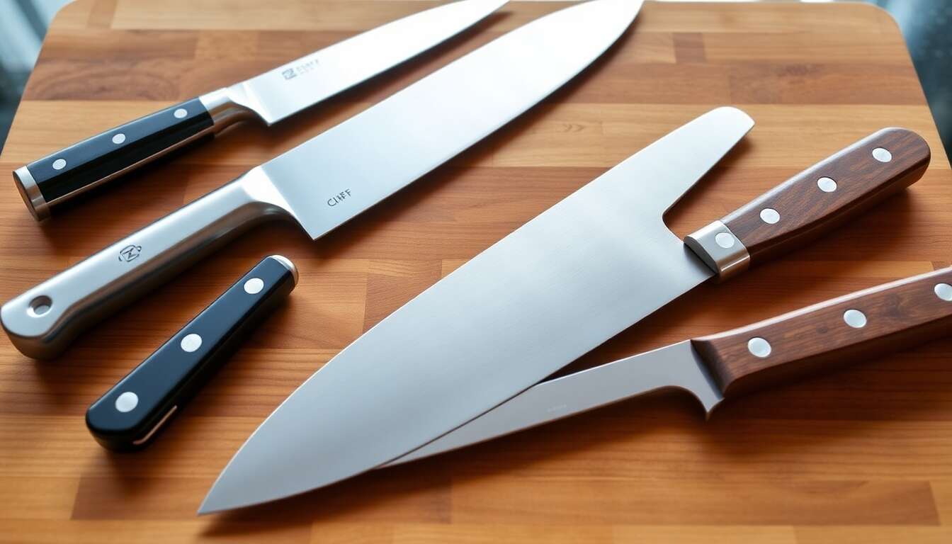 Les types de couteaux de cuisine : lesquels sont indispensables ?