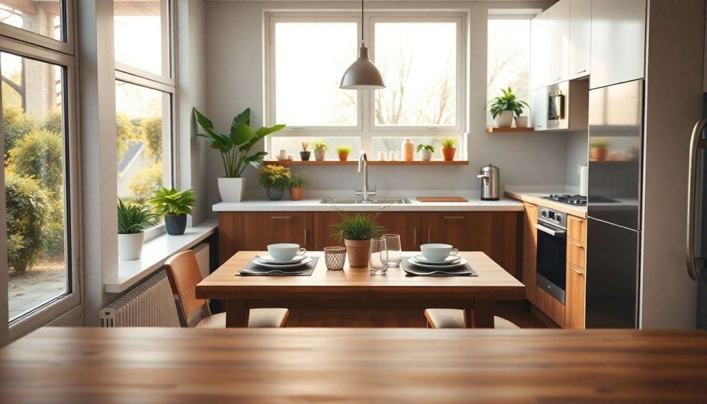 Cuisine avec coin repas : idées et conseils pour aménager votre espace