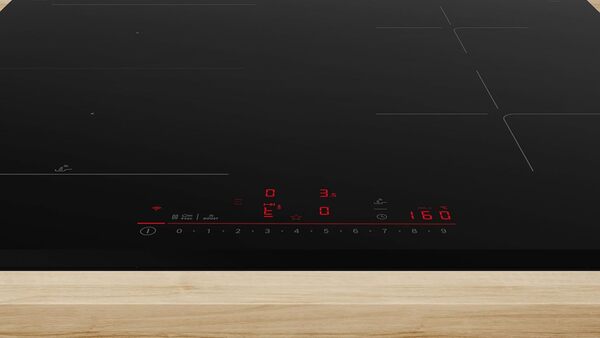 Bosch PVS63KHC1E, Plaque de cuisson induction, Série 6, 4 foyers, 60 cm, Noir sans cadre