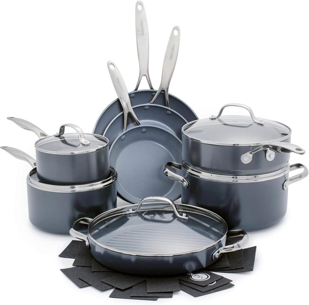 Test : batterie de cuisine antiadhésive GreenPan Valencia Pro