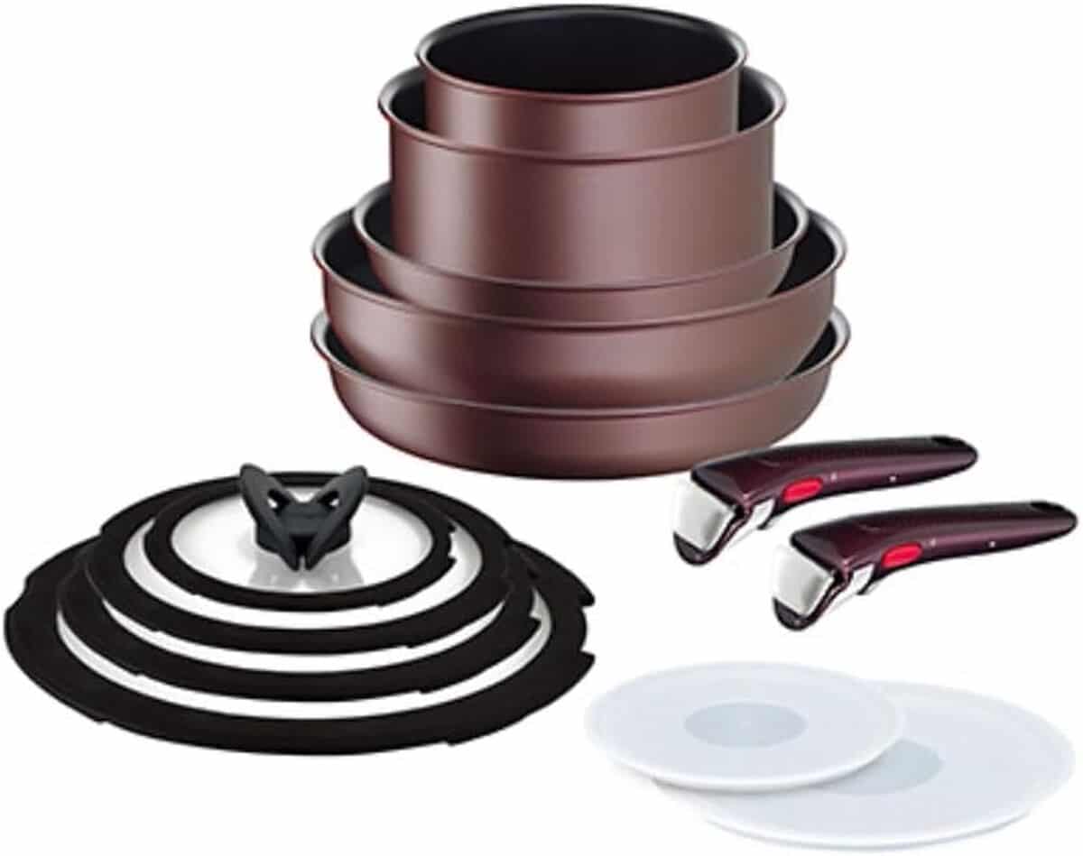 Test : batterie de cuisine Ingenio IH Brown Unlimited 13 pièces Tefal