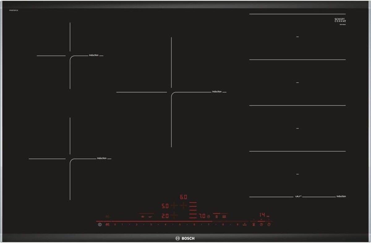 Test Bosch PXV875DC1E : plaque à induction série 8 innovante