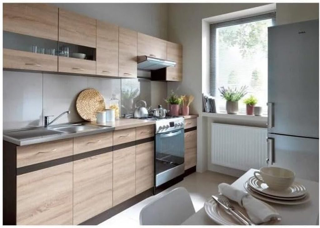 Test de la cuisine complète JUNONA avec éclairage LED