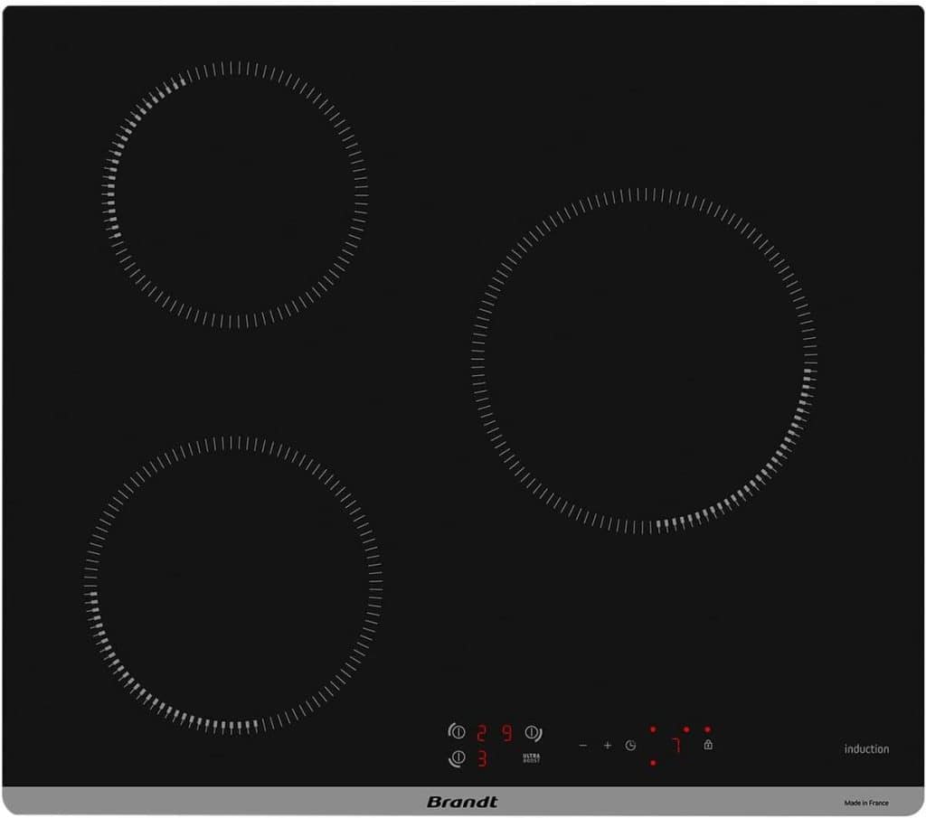 Test de la plaque à induction Brandt BPI1631UB : puissance et précision françaises
