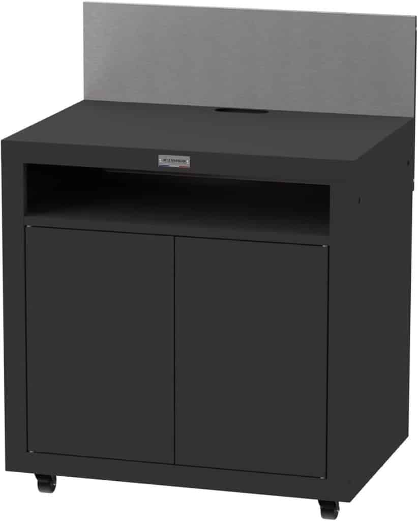 Test : desserte sur roulettes noire de Le Marquier