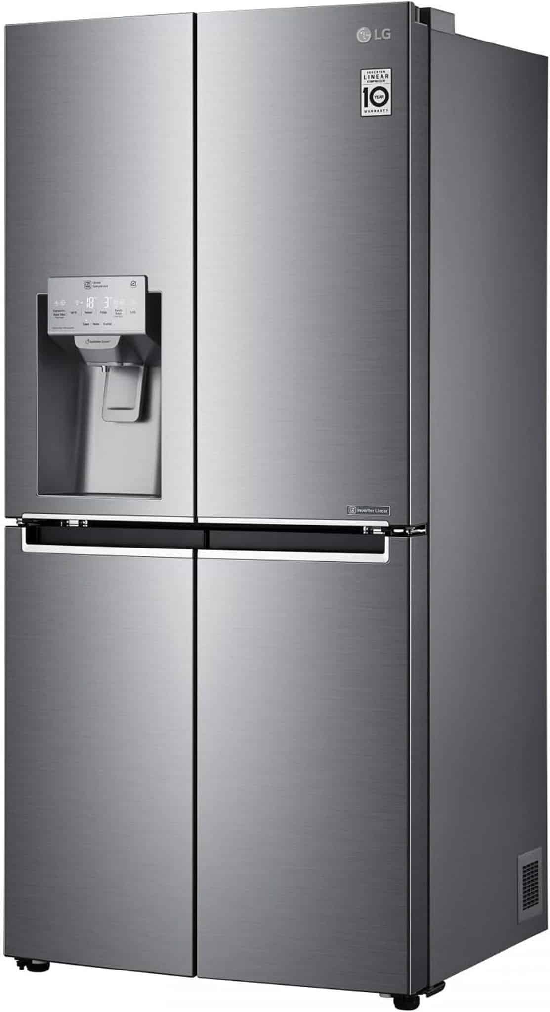 Test du réfrigérateur côte à côte LG GML844PZ6F : autonomie et design argenté