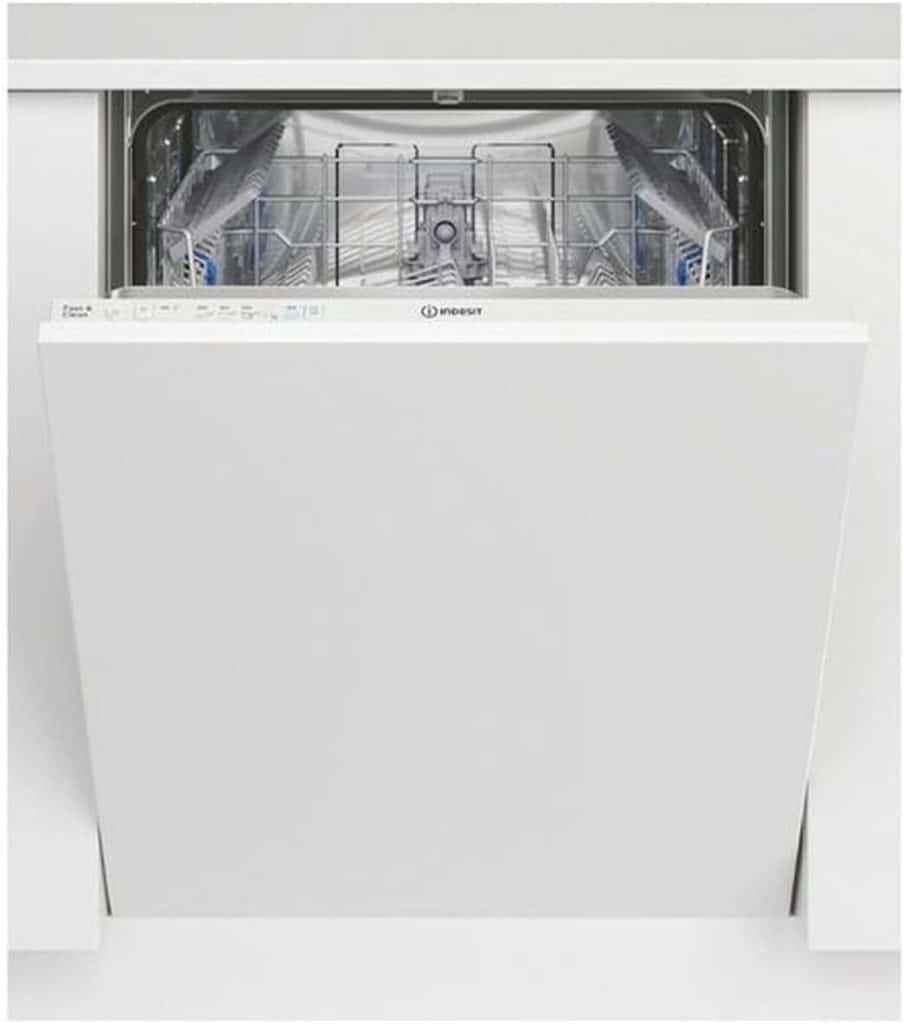 Test : lave-vaisselle intégrable 14 couverts 46 dB classe E 5 programmes