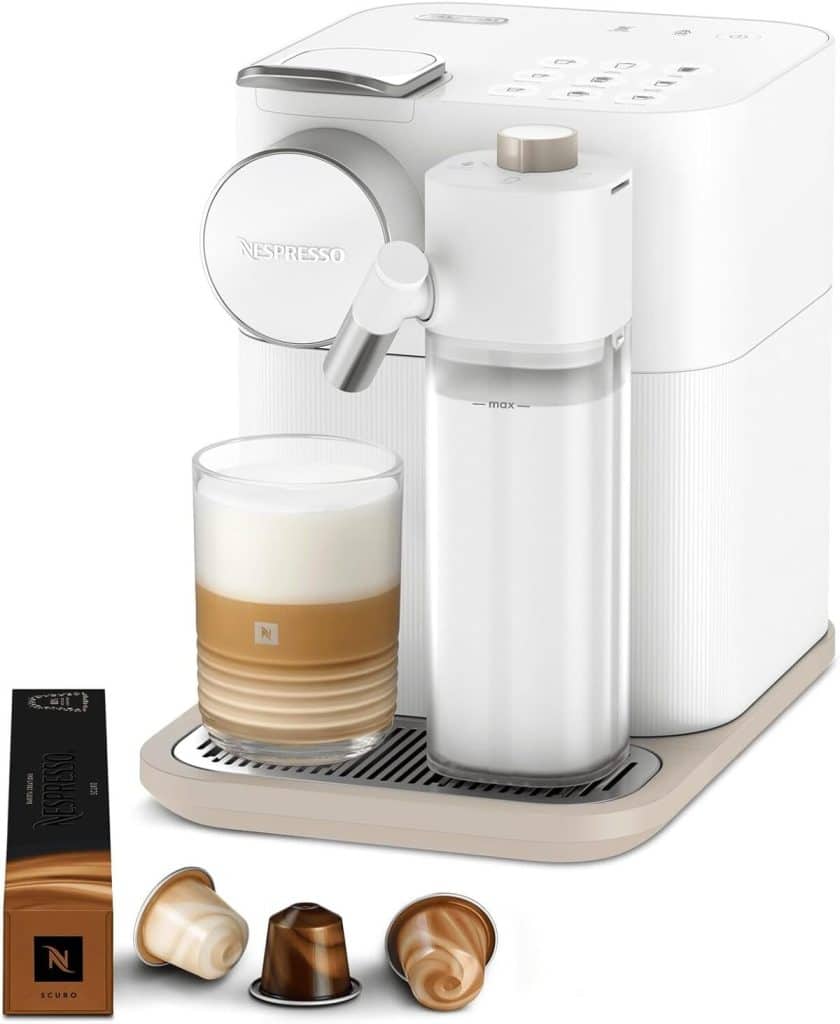 Test : nespresso De'Longhi Gran Lattissima EN640.W blanche, 19 bar, 1400 W