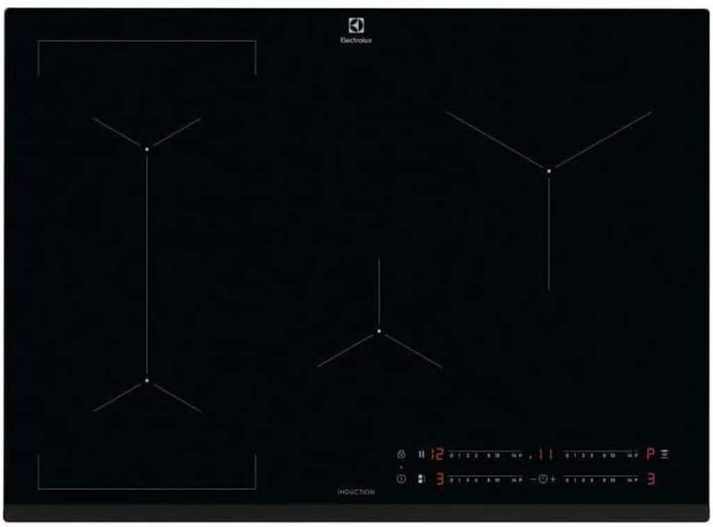 Test : plaque induction Electrolux EIV734, puissance à 4 foyers