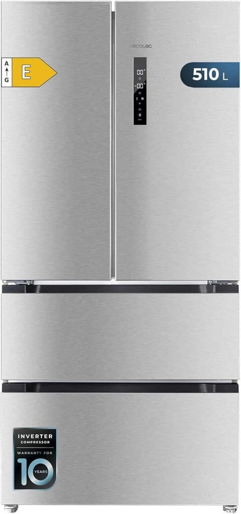 Test : réfrigérateur Cecotec Bolero CoolMarket FD 510 Inox
