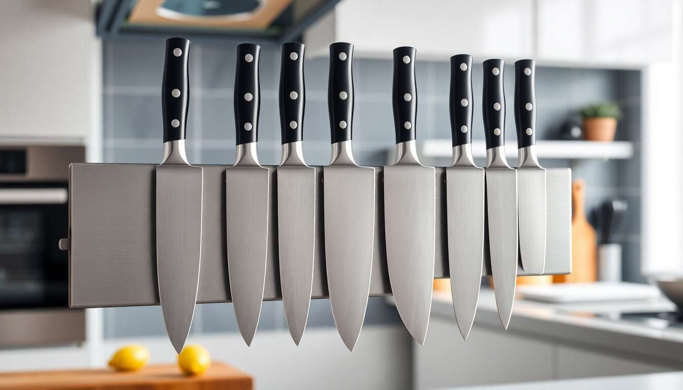 Stockage s&eacute;curis&eacute; : prot&eacute;ger vos couteaux