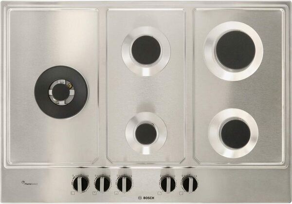 Plaque au gaz BOSCH PCS7A5B90 75 cm (5 Feux à gaz) [Classe énergétique E]