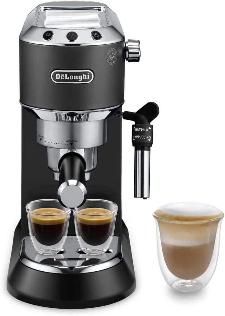 Test de la De'Longhi Dedica Style EC685BK : machine expresso design et performante