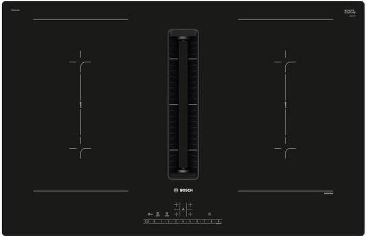 Test de la plaque induction aspirante Bosch PVQ811F15E Série 6