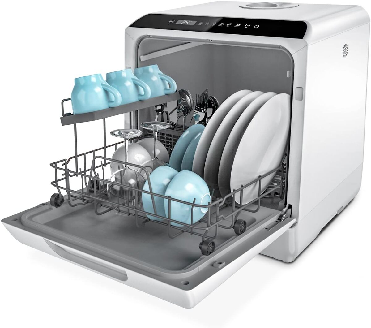 Test du mini-lave-vaisselle Hermitlux : compact et polyvalent