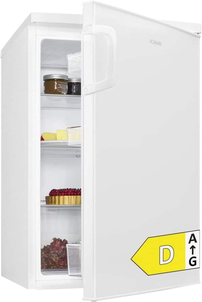Test du réfrigérateur Bomann VS2195-1 : compacité et élégance