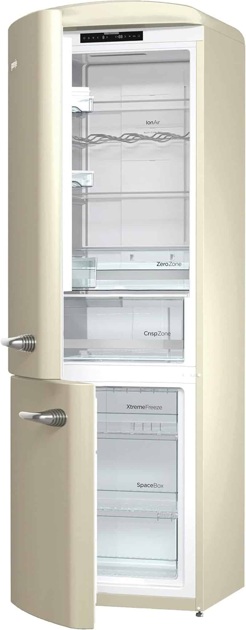 Test du réfrigérateur Gorenje ONRK193C-L 307 L crème