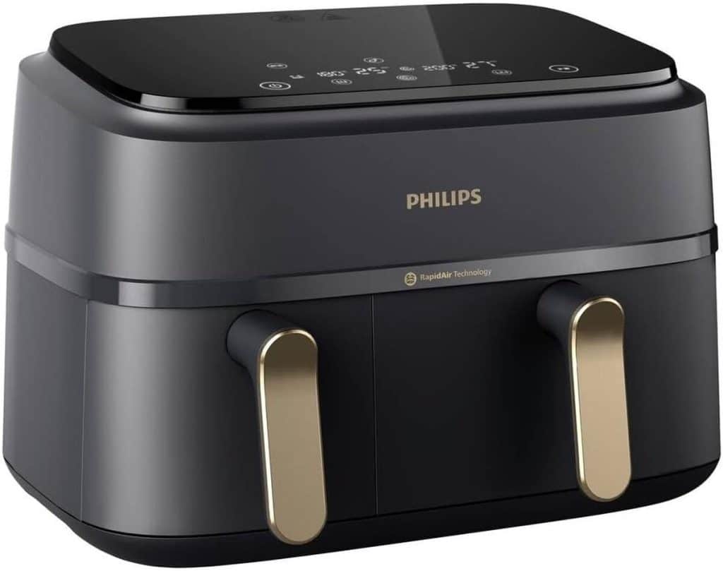 Test friteuse sans huile Philips NA352/04 : double panier et écran tactile