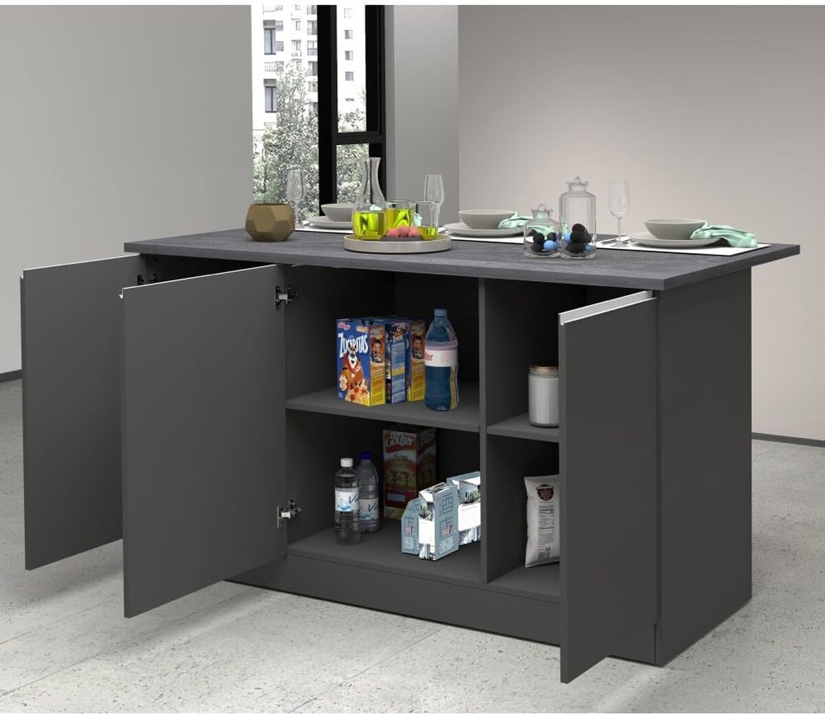 Test : îlot de cuisine VE.CA Clarissa, design et fonctionnalité
