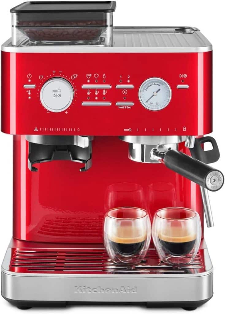 Test : machine à café grain KitchenAid Pomme d'amour