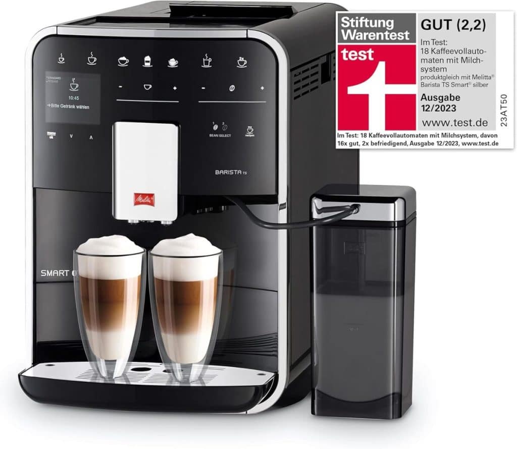 Test Melitta Barista TS Smart : la machine à café connectée et polyvalente