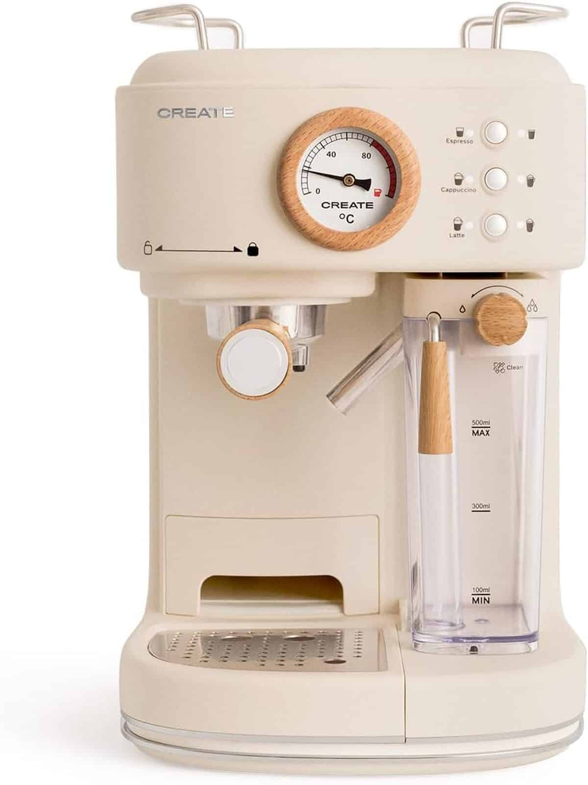 Test : create thera retro pro, machine à espresso 20 bar - efficace et fonctionnelle