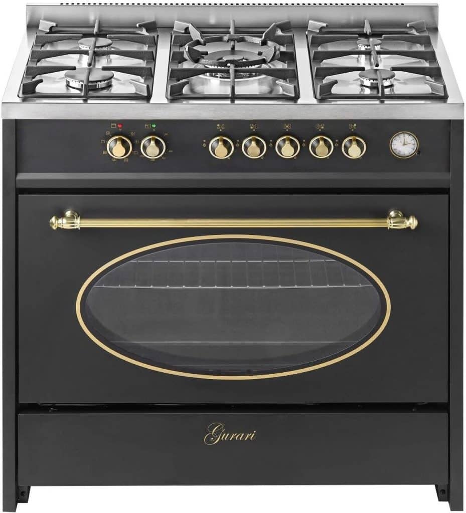 Test de la cuisinière rétro GURARI GCH E 914 BL : performance et élégance
