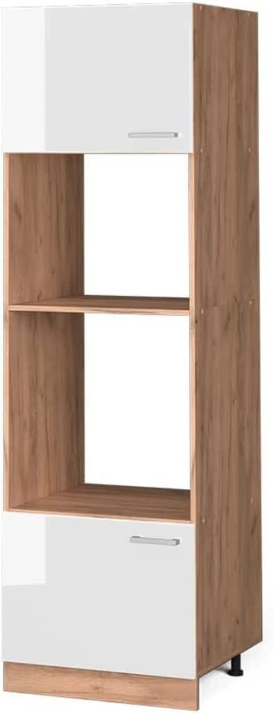 Test de l'armoire micro-ondes R-Line Vicco : élégance et design en 60 cm