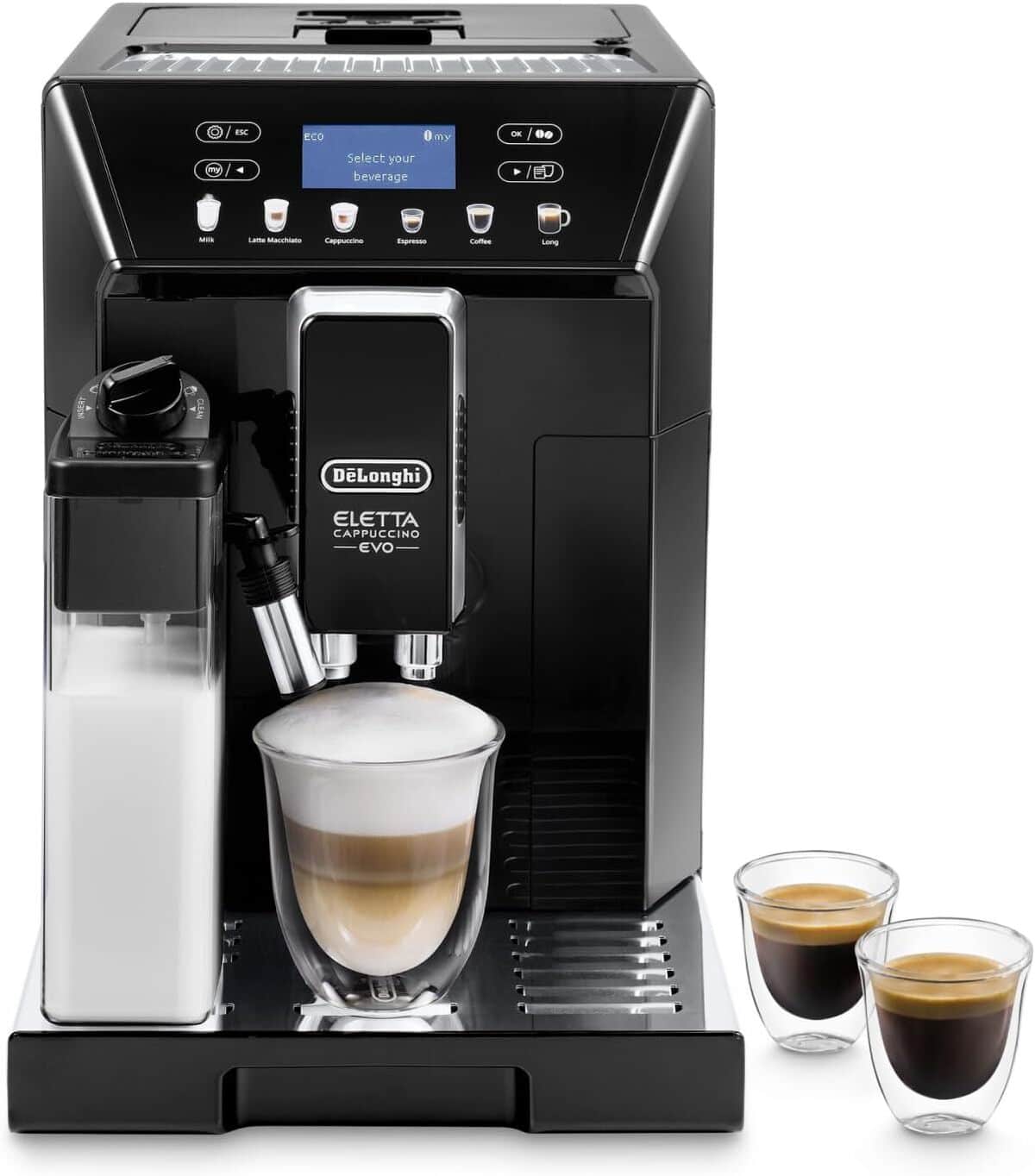 Test De'Longhi Eletta Evo : machine à café ECAM46.860.B performante