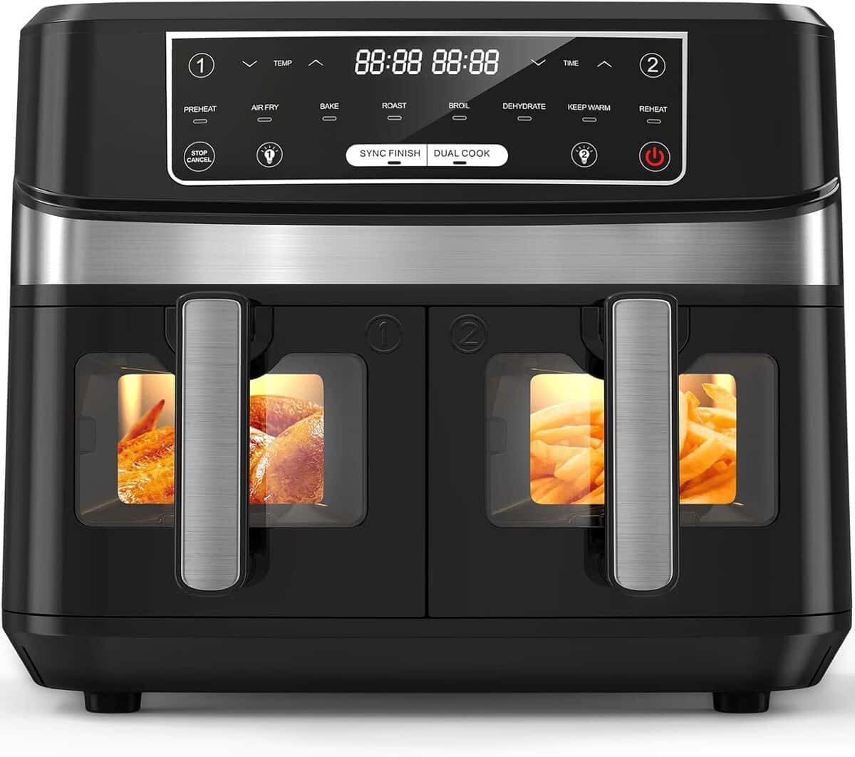 Test : friteuse sans huile OQCSUAT 10L - puissance et polyvalence