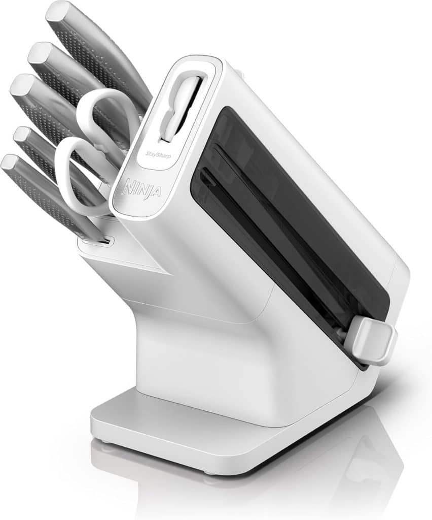 Test : ninja StaySharp ensemble de couteaux 6 pièces avec aiguiseur intégré