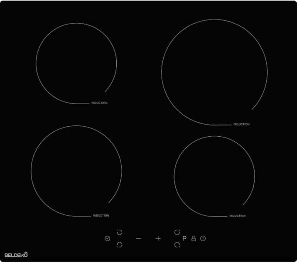 Test : plaque induction 4 zones Beldeko