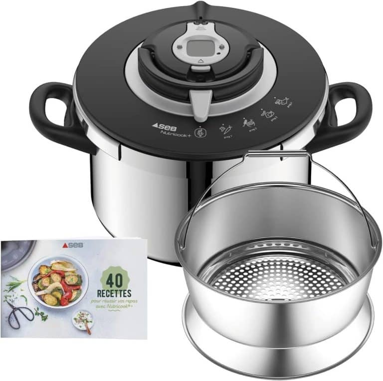 Sebec Sim3 Induction Test : seb Nutricook+ autocuiseur induction 8 L inox