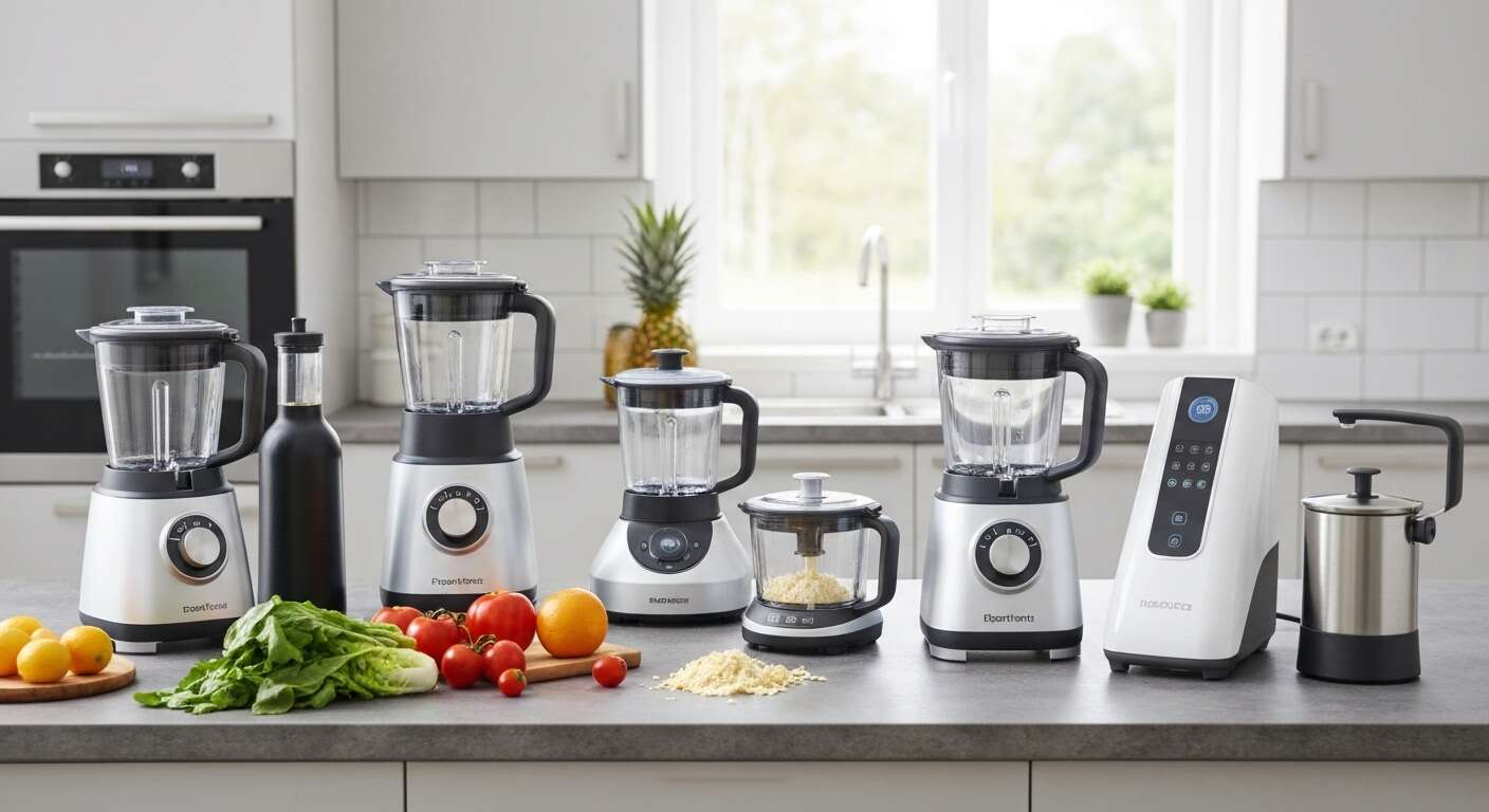 Comparatif des marques et mod&egrave;les populaires de robots de cuisine