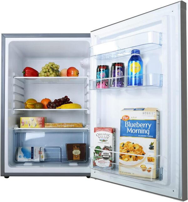 FrigeluX Réfrigérateur Table Top Silver RTT127XE 120L [Classe énergétique E]