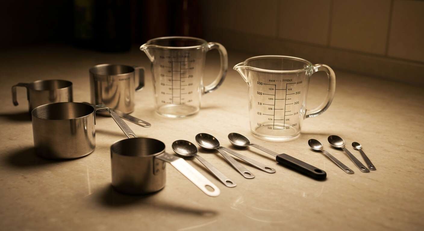 Ustensiles de mesure pour des recettes infaillibles