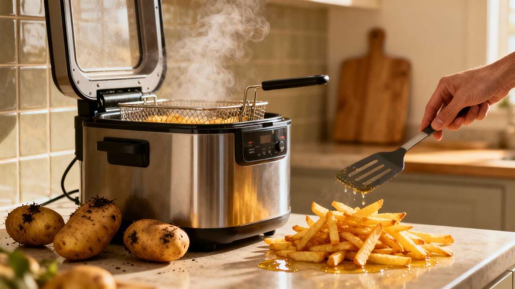 Friteuses électriques: guide pour une utilisation sécurisée