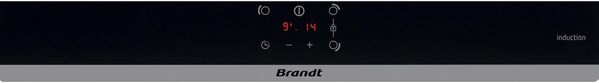 Brandt - BPI6362B - Plaque Induction - Table de Cuisson Encastrable - Noir - 3 Foyers - 5900W - Dimensions Encastrement : 56x49cm - Précision et Performances - Fabriqué en France