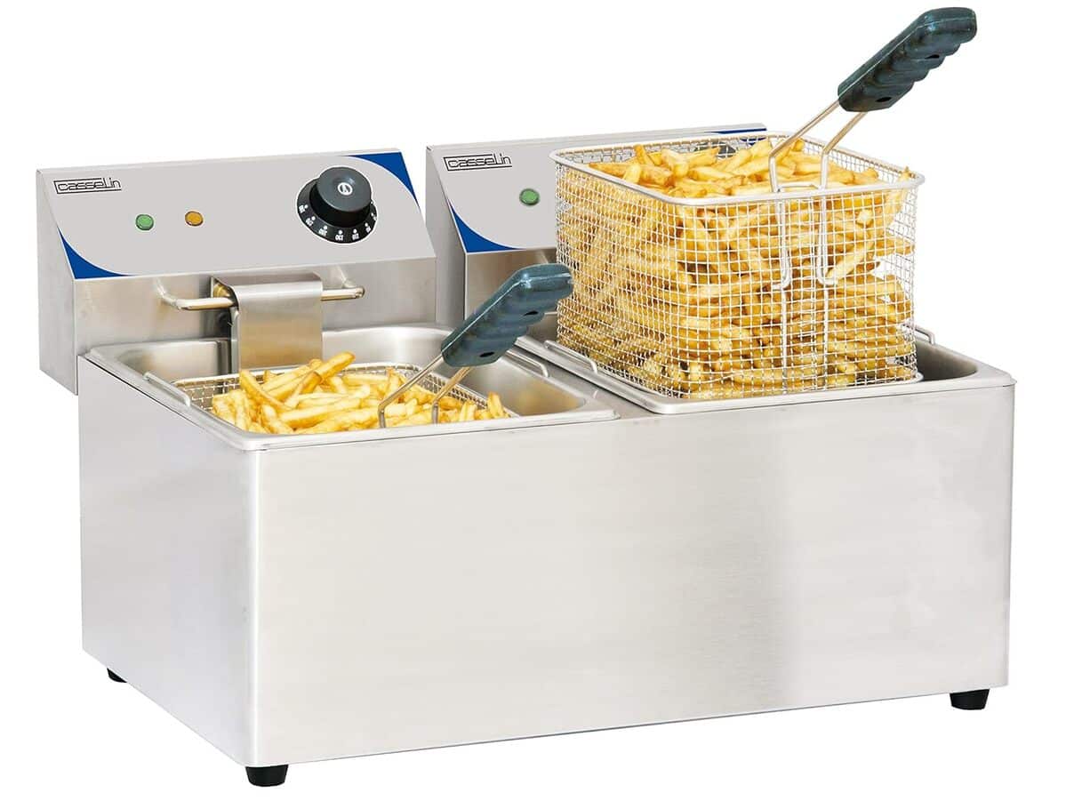 Test Casselin CFE82 : friteuse électrique 2 x 8 litres