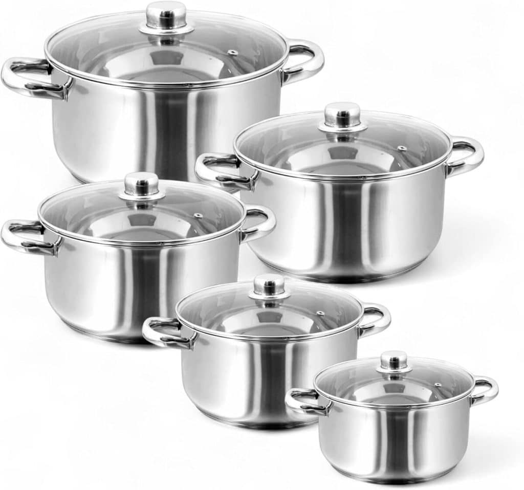 Test de la batterie de cuisine 18 pièces Royal Swiss en acier inoxydable