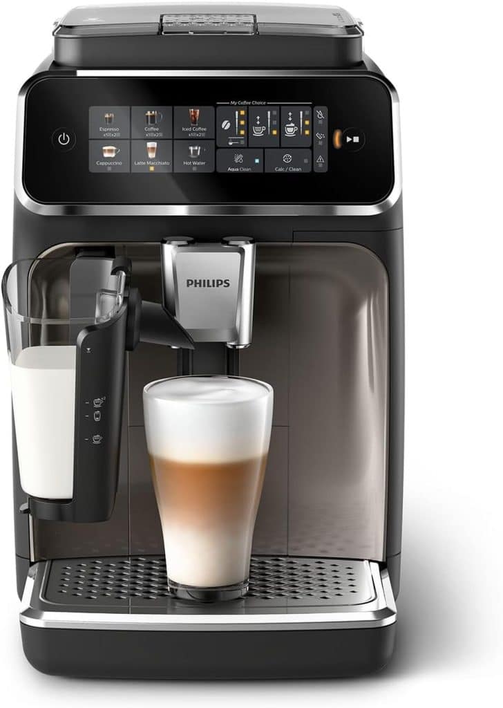 Test de la machine à expresso Philips séries 3300 : latteGo et écran tactile