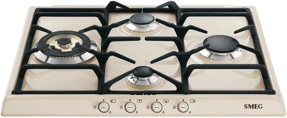 Test de la plaque de cuisson à gaz SMEG SR764PO