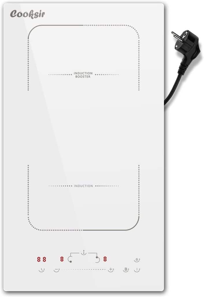 Test de la plaque induction Cooksir 3500W : deux feux efficaces et encastrables