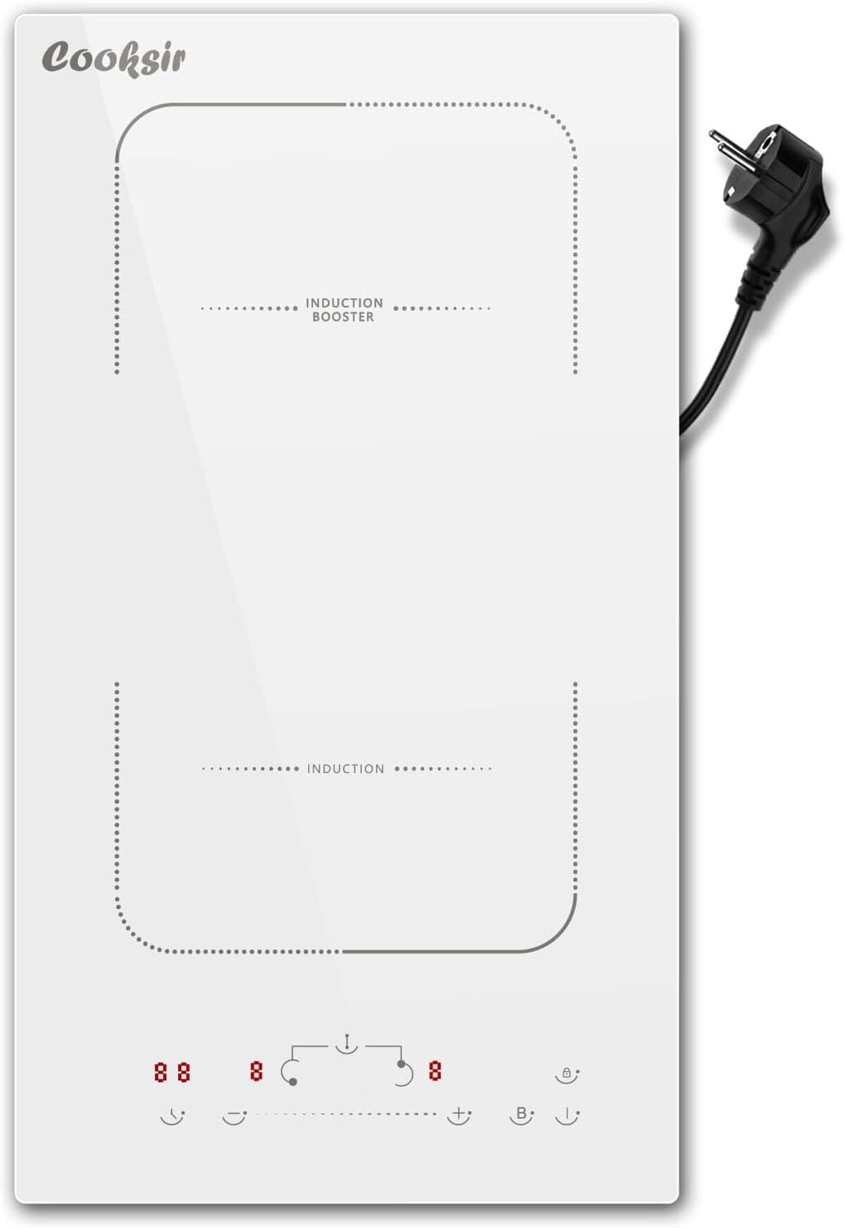 Test de la plaque induction Cooksir 3500W : deux feux efficaces et encastrables