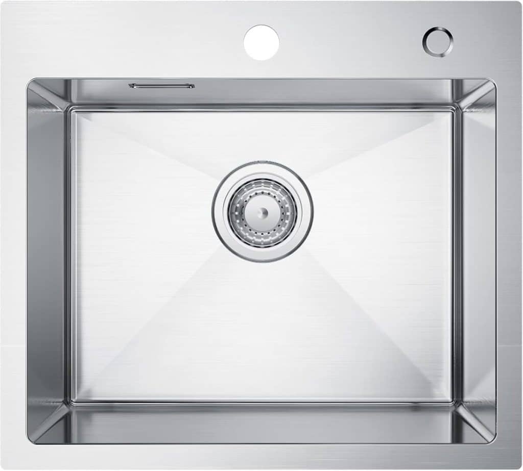 Test de l'évier de cuisine CECIPA 50×45×18, 5 cm en inox