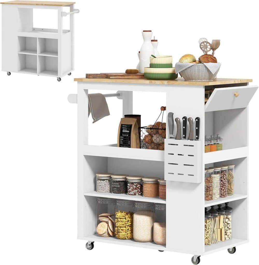 Test du chariot de cuisine HOMCOM : polyvalence et design élégant