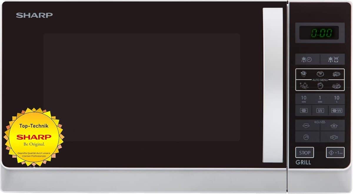Test du micro-ondes Sharp R-742WW 900W