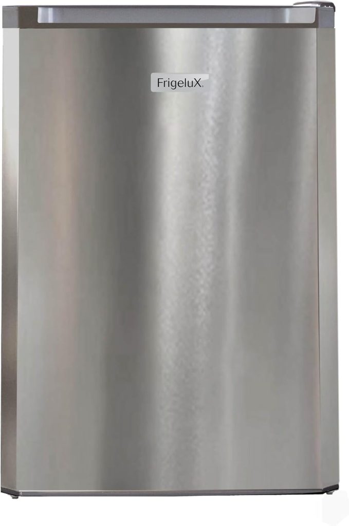 Test du réfrigérateur FrigeluX RTT127XE : compact et efficace