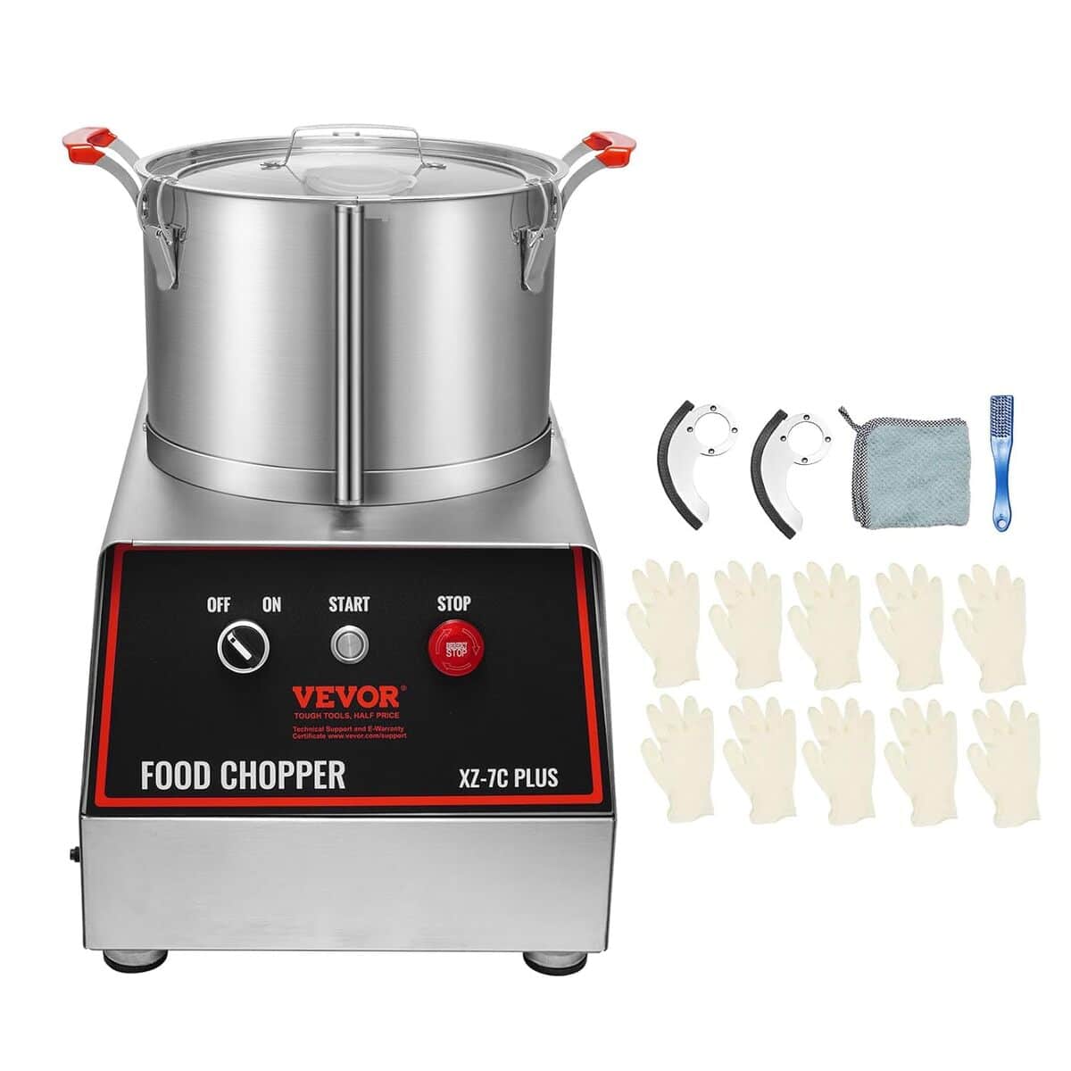 Test du robot culinaire VEvor 750 W : mixeur 6, 6 L en acier inoxydable